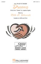Cover icon of Dreams (from Trilogy Of Dreams) sheet music for choir (SATB: soprano, alto, tenor, bass) by Rollo Dilworth and Langston Hughes, intermediate skill level