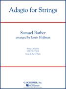 Cover icon of Adagio For Strings (COMPLETE) sheet music for orchestra by Samuel Barber and Jamin Hoffman, classical score, intermediate skill level