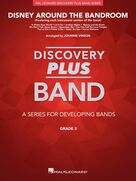 Cover icon of Disney Around the Bandroom (COMPLETE) sheet music for concert band by Johnnie Vinson, intermediate skill level