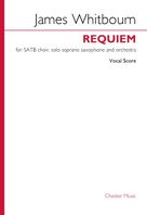 Cover icon of Requiem (vocal score) sheet music for choir (SATB: soprano, alto, tenor, bass) by James Whitbourn, classical score, intermediate skill level