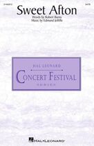 Cover icon of Sweet Afton sheet music for choir (SATB: soprano, alto, tenor, bass) by Edmund Jolliffe and Robert Burns, intermediate skill level