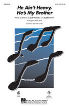 Cover icon of He Ain't Heavy, He's My Brother (complete set of parts) sheet music for orchestra/band by Mac Huff, Bob Russell, Bobby Scott and The Hollies, intermediate skill level