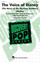 Cover icon of The Voice of Disney (The Music of the Sherman Brothers) (Medley) (arr. Mac Huff) sheet music for choir (3-Part Mixed) by Sherman Brothers, Mac Huff, Richard M. Sherman and Robert B. Sherman, intermediate skill level