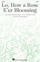 Cover icon of Lo, How A Rose E'er Blooming sheet music for choir (SAATB) by Alte Catholische Geistliche Ki, Greg Jasperse, Theodore Baker and 15th Century German Carol, intermediate skill level