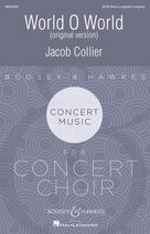 Cover icon of World O World sheet music for choir (SATB Divisi) by Jacob Collier, intermediate skill level