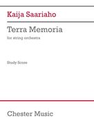 Cover icon of Terra Memoria sheet music for string orchestra by Kaija Saariaho, classical score, intermediate skill level