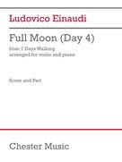 Cover icon of Full Moon (Day 4) sheet music for violin and piano by Ludovico Einaudi, classical score, intermediate skill level