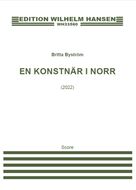 Cover icon of En Konstnar I Norr sheet music for voice and piano by Britta Byström, classical score, intermediate skill level