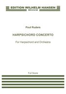 Cover icon of Harpsichord Concerto sheet music for orchestra (full score) by Poul Ruders, classical score, intermediate skill level