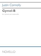 Cover icon of Gymel-B (complete set of parts) sheet music for clarinet and cello by Justin Connolly, classical score, intermediate skill level