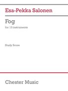 Cover icon of Fog (for 13 instruments) sheet music for orchestra (study score) by Esa-Pekka Salonen, classical score, intermediate skill level
