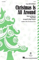 Cover icon of Christmas Is All Around (from Love Actually) (arr. Roger Emerson) (complete set of parts) sheet music for orchestra/band (Rhythm) by Reg Presley and Roger Emerson, intermediate skill level