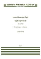 Cover icon of Concertino for Cello And Orchestra sheet music for orchestra (full score) by Leopold van der Pals, classical score, intermediate skill level
