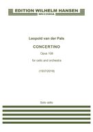Cover icon of Concertino for Cello And Orchestra sheet music for orchestra (cello) by Leopold van der Pals, classical score, intermediate skill level