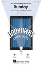 Cover icon of Sunday (complete set of parts) sheet music for orchestra/band (chamber ensemble) by Mac Huff and Stephen Sondheim, intermediate skill level