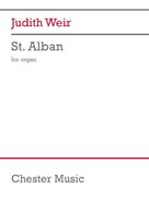Cover icon of St. Alban sheet music for organ by Nico Muhly and Judith Weir, classical score, intermediate skill level