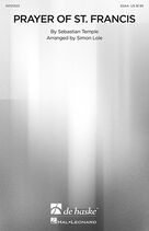 Cover icon of Prayer Of St. Francis (arr. Simon Lole) sheet music for choir (SSAA: soprano, alto) by Sebastian Temple and Simon Lole, intermediate skill level