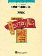 Cover icon of Sweet Caroline (COMPLETE) sheet music for concert band by Neil Diamond and Tim Waters, intermediate skill level