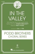 Cover icon of In The Valley sheet music for choir (TTBB: tenor, bass) by Matt Podd and Joseph Brackett, intermediate skill level
