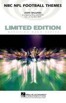 Cover icon of NBC NFL Football Themes (arr. Paul Lavender) (COMPLETE) sheet music for marching band by John Williams and Paul Lavender/Will Rapp, intermediate skill level