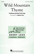 Cover icon of Wild Mountain Thyme (arr. Andrew Parr) sheet music for choir (TTBB: tenor, bass) by Traditional Scottish Folk Song and Andrew Parr, intermediate skill level