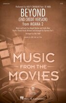 Cover icon of Beyond (End Credit Version) (from Moana 2) (arr. Mac Huff) sheet music for choir (SAB: soprano, alto, bass) by Opetaia Foa'i, Mac Huff, Abigail Barlow and Emily Bear, intermediate skill level