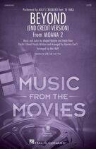 Cover icon of Beyond (End Credit Version) (from Moana 2) (arr. Mac Huff) sheet music for choir (SATB: soprano, alto, tenor, bass) by Opetaia Foa'i, Mac Huff, Abigail Barlow and Emily Bear, intermediate skill level