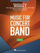 Cover icon of Selections from Moana 2 (arr. Michael Brown) (COMPLETE) sheet music for concert band by Michael Brown, Abigail Barlow and Emily Bear, intermediate skill level