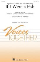 Cover icon of If I Were A Fish (arr. Roger Emerson) sheet music for choir (3-Part Mixed) by Corook, Roger Emerson, Corinne Savage and Olivia Barton, intermediate skill level