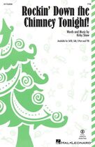 Cover icon of Rockin' Down The Chimney Tonight! sheet music for choir (TTBBB) by Kirby Shaw, intermediate skill level