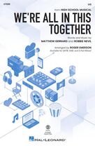 Cover icon of We're All In This Together (arr. Roger Emerson) (complete set of parts) sheet music for orchestra/band (Rhythm) by High School Musical Cast, Matthew Gerrard, Robbie Nevil and Roger Emerson, intermediate skill level