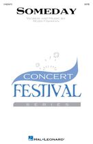 Cover icon of Someday sheet music for choir (SATB: soprano, alto, tenor, bass) by Ross Fishman, intermediate skill level