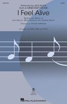 Cover icon of I Feel Alive (from A Minecraft Movie) (arr. Roger Emerson) sheet music for choir (SATB: soprano, alto, tenor, bass) by Jack Black, Roger Emerson, Andrew Wyatt and Mark Ronson, intermediate skill level