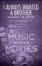 Cover icon of I Always Wanted A Brother (from Mufasa) sheet music for orchestra/band (drums) by Lin-Manuel Miranda, Mark Brymer and Nicholas Britell, intermediate skill level