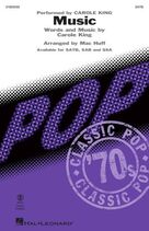 Cover icon of Music (arr. Mac Huff) sheet music for choir (SATB: soprano, alto, tenor, bass) by Carole King and Mac Huff, intermediate skill level