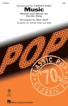 Cover icon of Music (arr. Mac Huff) sheet music for choir (SAB: soprano, alto, bass) by Carole King and Mac Huff, intermediate skill level