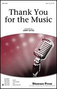 Cover icon of Thank You For The Music (arr. Jerry Estes) sheet music for choir (SSA: soprano, alto) by Benny Andersson, Bjorn Ulvaeus, ABBA and Jerry Estes, intermediate skill level