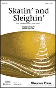 Cover icon of Skatin' And Sleighin' sheet music for choir (2-Part) by Greg Gilpin, intermediate duet