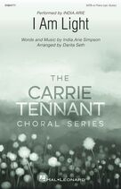 Cover icon of I Am Light (arr. Darita Seth) sheet music for choir (SATB: soprano, alto, tenor, bass) by India Arie, Darita Seth and India.Arie Simpson, intermediate skill level