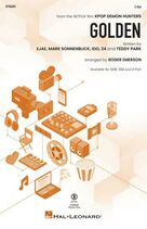 Cover icon of Golden (from KPop Demon Hunters) (arr. Roger Emerson) sheet music for choir (2-Part) by Huntr/x (Ejae, Audrey Nuna and Rei Ami), Roger Emerson, 24, Ido, Kim Eun-jae (aka EJAE), Mark Sonnenblick and Park Hong-Jun (Aka Teddy Park), intermediate duet