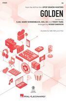 Cover icon of Golden (from KPop Demon Hunters) (arr. Roger Emerson) sheet music for choir (SSA: soprano, alto) by Huntr/x (Ejae, Audrey Nuna and Rei Ami), Roger Emerson, 24, Ido, Kim Eun-jae (aka EJAE), Mark Sonnenblick and Park Hong-Jun (Aka Teddy Park), intermediate skill level