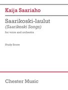 Cover icon of Saarikoski-laulut (Orchestra version) sheet music for orchestra (study score) by Kaija Saariaho, classical score, intermediate skill level