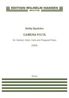 Cover icon of Camera Picta (COMPLETE) sheet music for chamber ensemble by Britta Buström, classical score, intermediate skill level