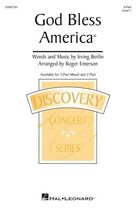 Cover icon of God Bless America (arr. Roger Emerson) sheet music for choir (2-Part) by Irving Berlin and Roger Emerson, intermediate duet