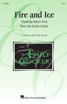 Cover icon of Fire And Ice sheet music for choir (SAB: soprano, alto, bass) by Emily Crocker and Robert Frost, intermediate skill level