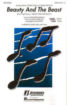 Cover icon of Beauty And The Beast (arr. Mac Huff) sheet music for choir (SATB: soprano, alto, tenor, bass) by Celine Dion & Peabo Bryson, Mac Huff, Alan Menken and Howard Ashman, intermediate skill level