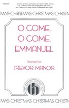 Cover icon of O Come, O Come, Emmanuel sheet music for choir (SATB: soprano, alto, tenor, bass) by Trevor Manor, intermediate skill level