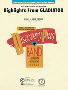Cover icon of Highlights from Gladiator (arr. Paul Murtha) (COMPLETE) sheet music for concert band by Paul Murtha and Hans Zimmer, intermediate skill level