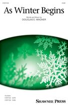 Cover icon of As Winter Begins sheet music for choir (SSAB) by Douglas E. Wagner, George Frideric Handel and Miscellaneous, intermediate skill level