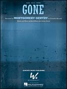 Cover icon of Gone sheet music for voice, piano or guitar by Montgomery Gentry, Bob DiPiero and Jeffrey Steele, intermediate skill level